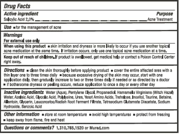 Murad tub contains 45 pads for extended use