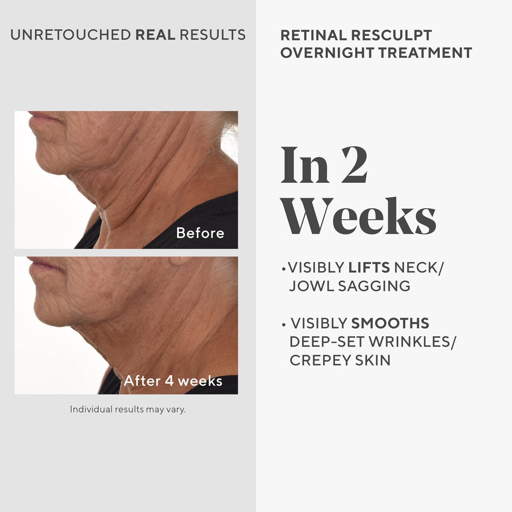 Murad Retinal ReSculpt pump bottle ready for nightly application improving texture