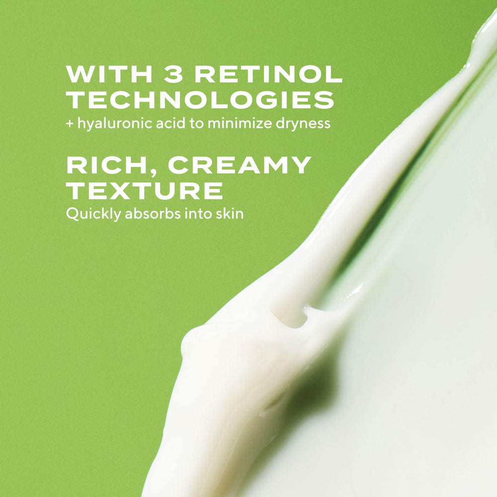 Murad Retinol Youth Renewal Night Cream applying on face suggests nightly ritual for mature skin