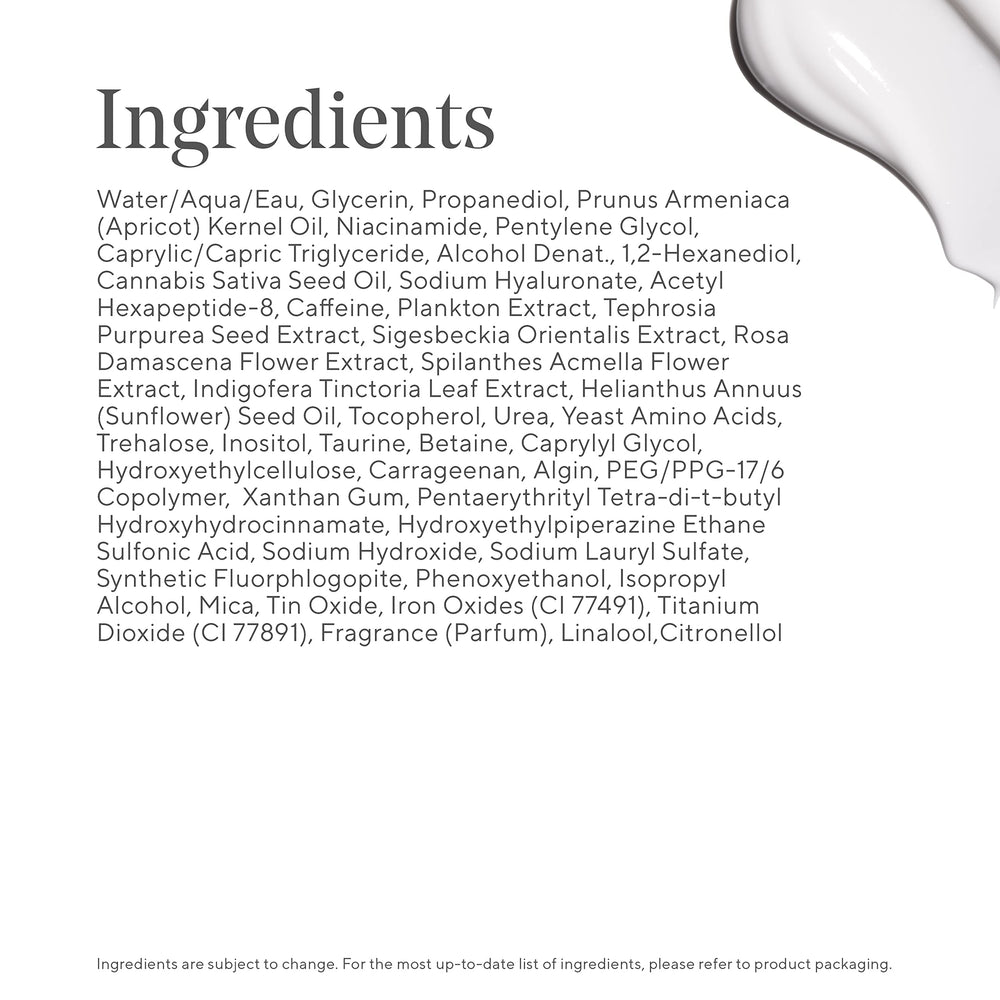 Eye-area application of Murad serum showing potential puffiness reduction