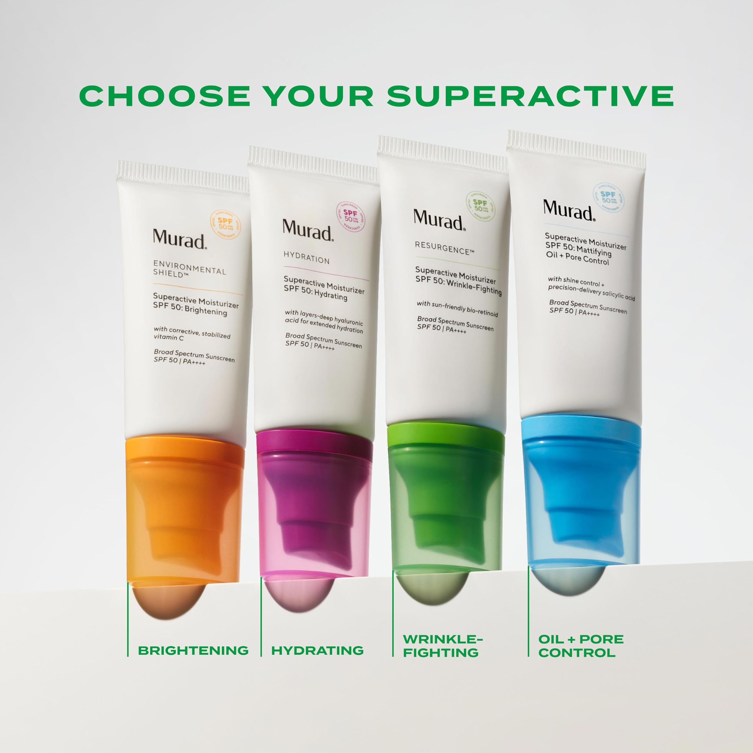 Murad lightweight texture ready for morning skincare routine.