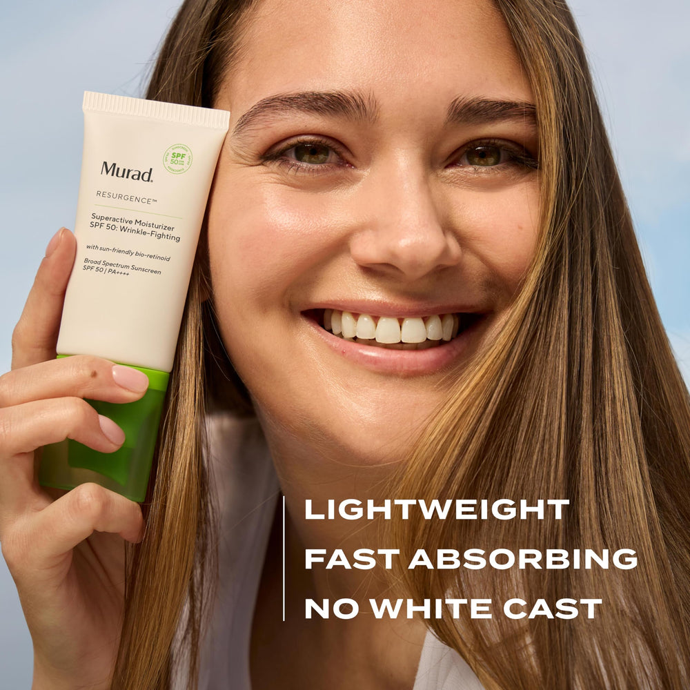 Murad moisturizer under makeup ready to layer for smooth, long-wearing skin.
