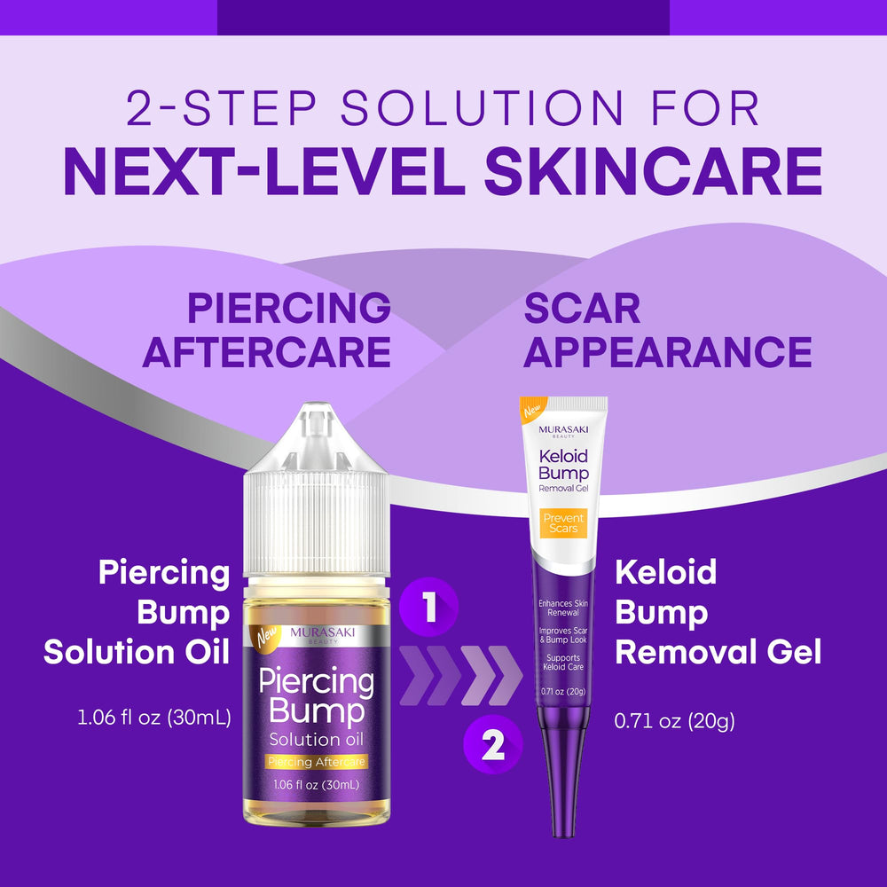 MURASAKI BEAUTY oil texture close-up showing nourishing blend.
