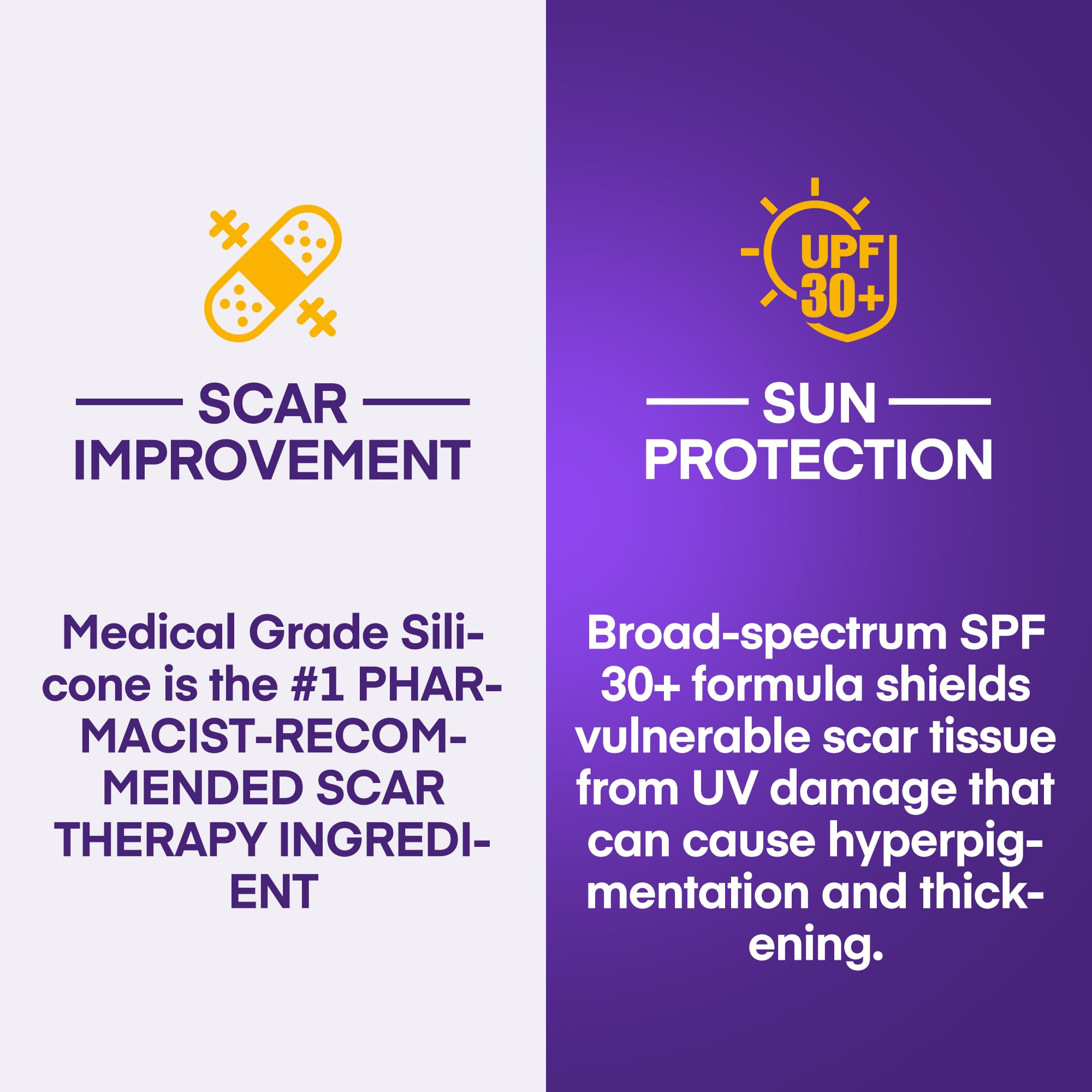 MURASAKI BEAUTY silicone scar gel with broad-spectrum UV protection