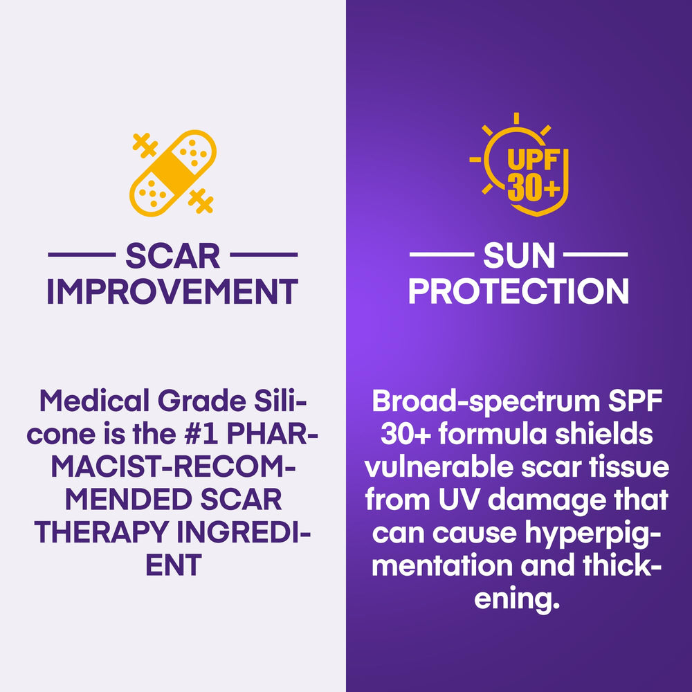 MURASAKI BEAUTY silicone scar gel with broad-spectrum UV protection