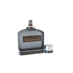 Murcielago Fragrances label-closeup reveals authentic branding and luxury detail.