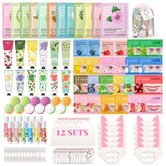 MUREND spa party supplies packaging showing complete sleepover kit for easy party favors.