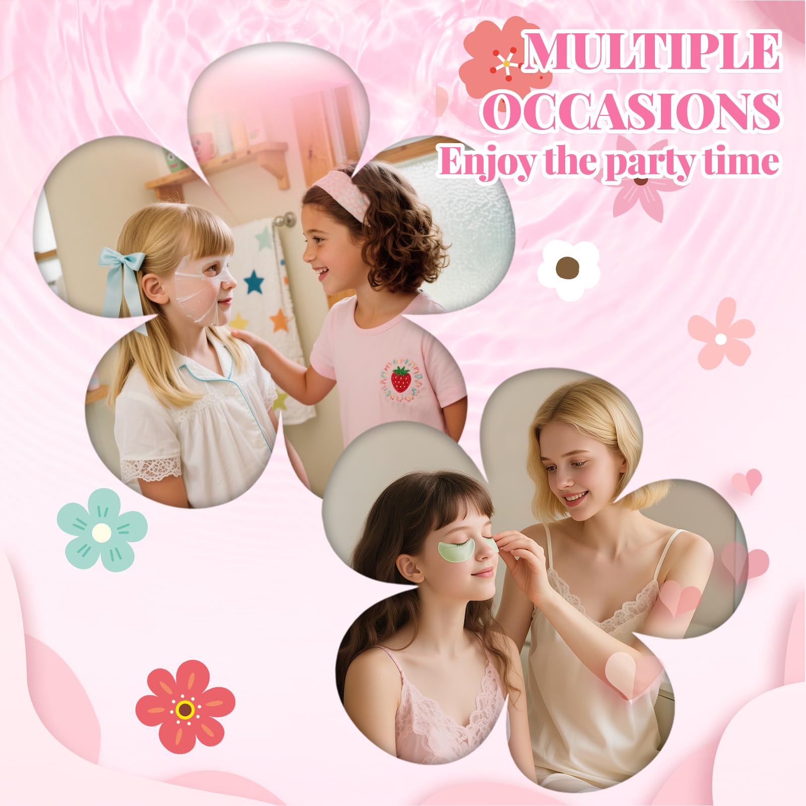 MUREND-foot-bath-bombs-assortment offers relaxing, kid-friendly spa experiences at sleepovers.