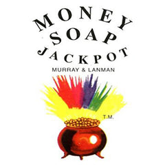 Murray & Lanman Money Soap packaging with pot-of-gold design for gift appeal.