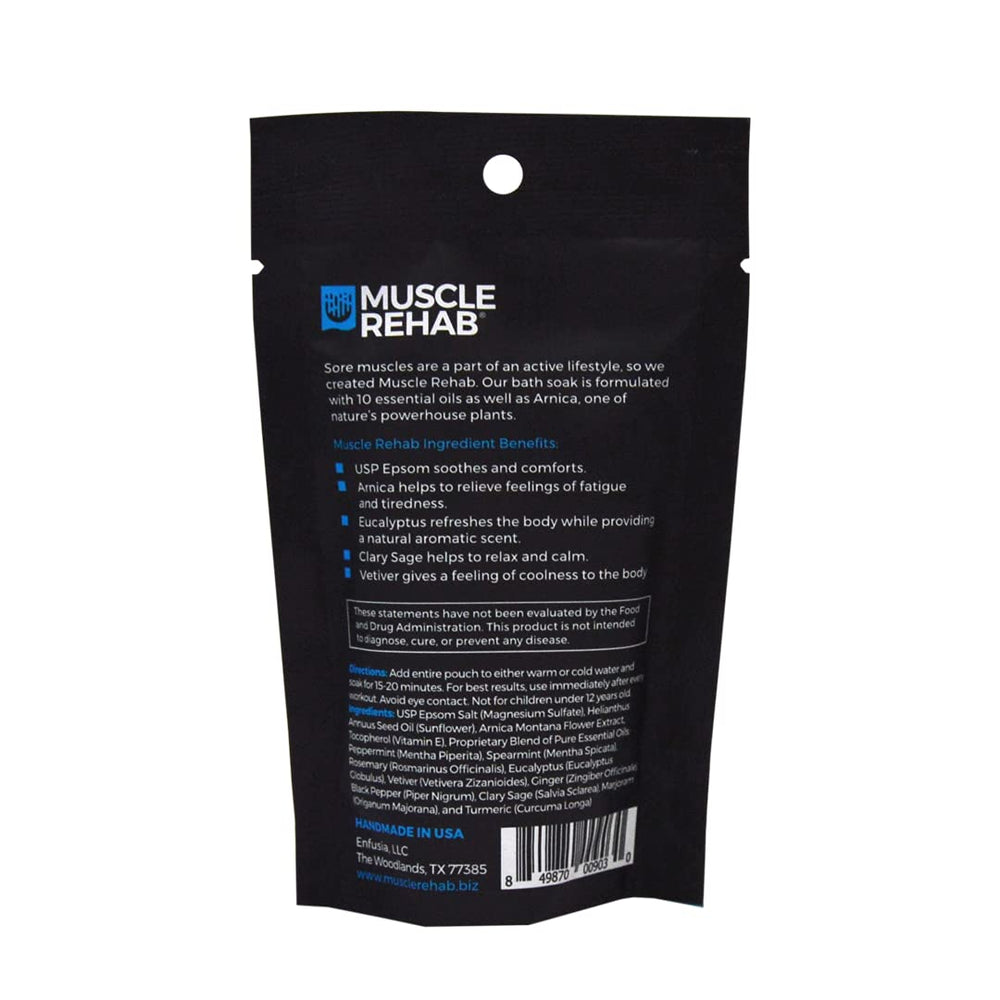 Muscle Rehab clary sage vetiver relax provides calming aroma and tension relief