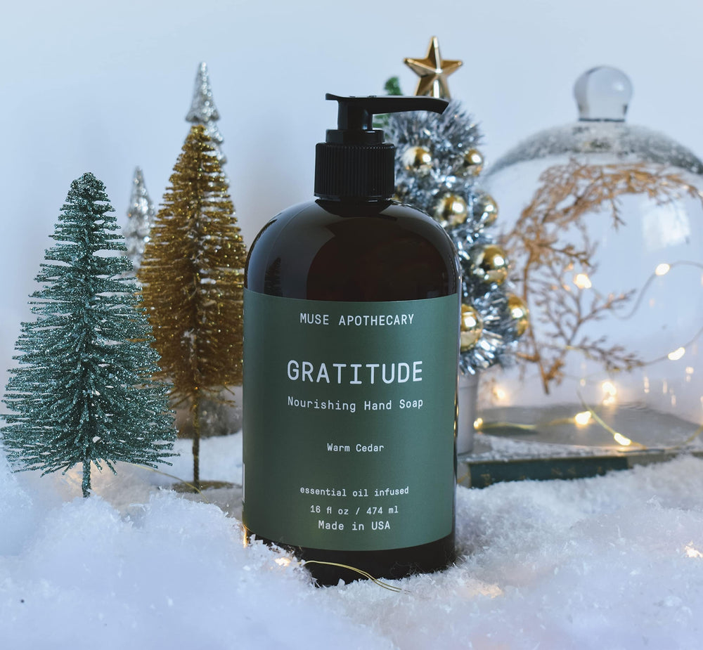 Muse Apothecary experiencia sensorial diarios, ritual de cuidado de la piel.