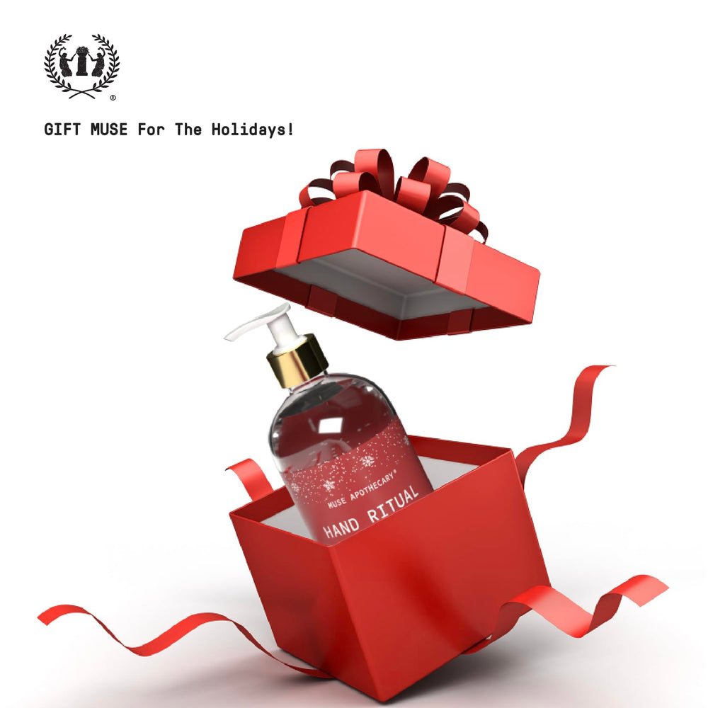 Muse Apothecary Hand Ritual Fresh Snow fragrance notes enhance mood gently