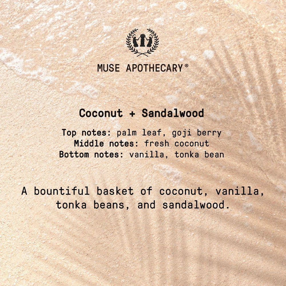 Muse Apothecary Hand Ritual hand-washing-scene suggests everyday spa-like ritual.