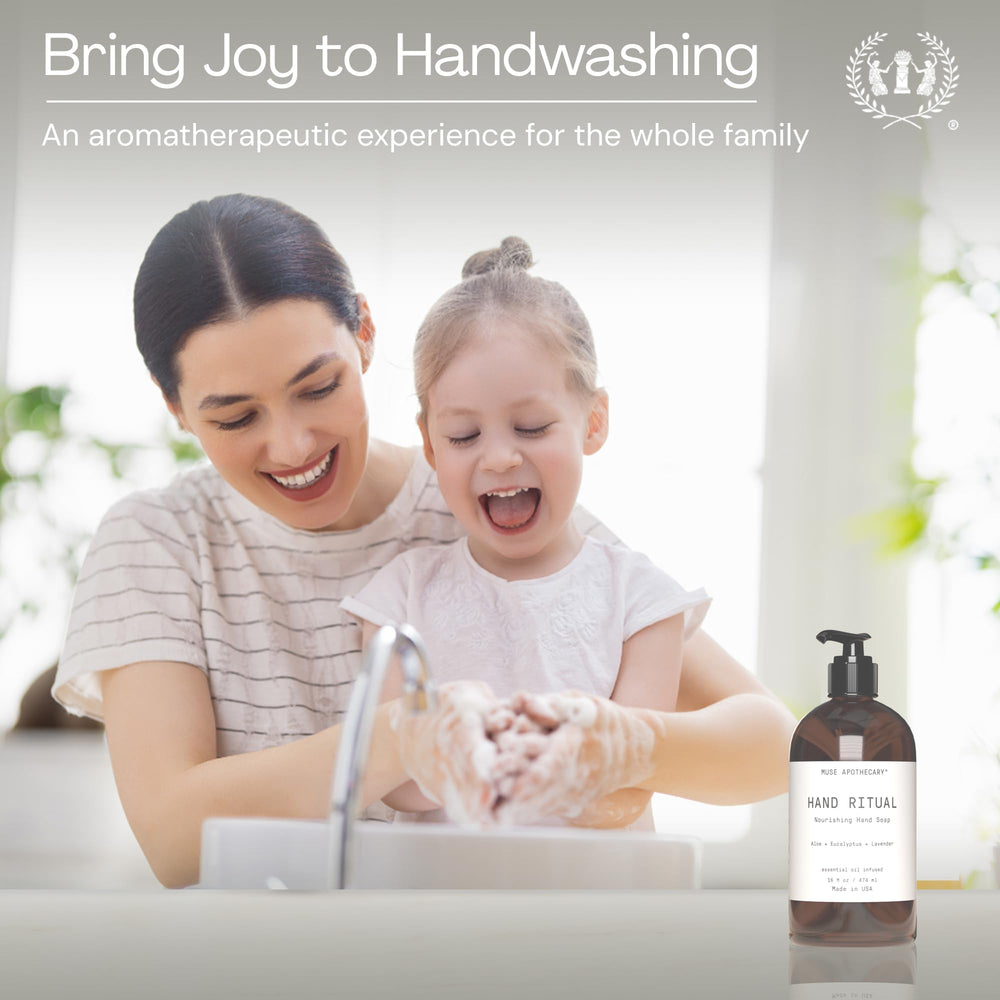 Muse Apothecary Hand Ritual packaging-two-pack display helps with gifting and value.