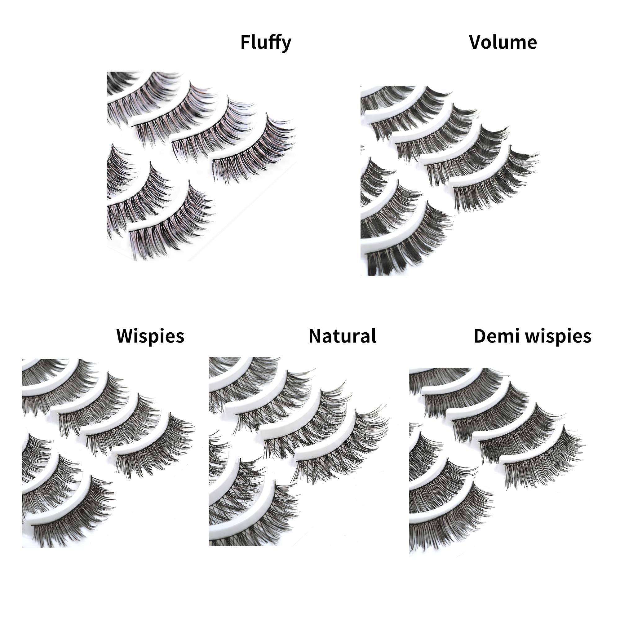 MUSELASH soft-band demi-wispies closeup shows comfortable wear and natural flair