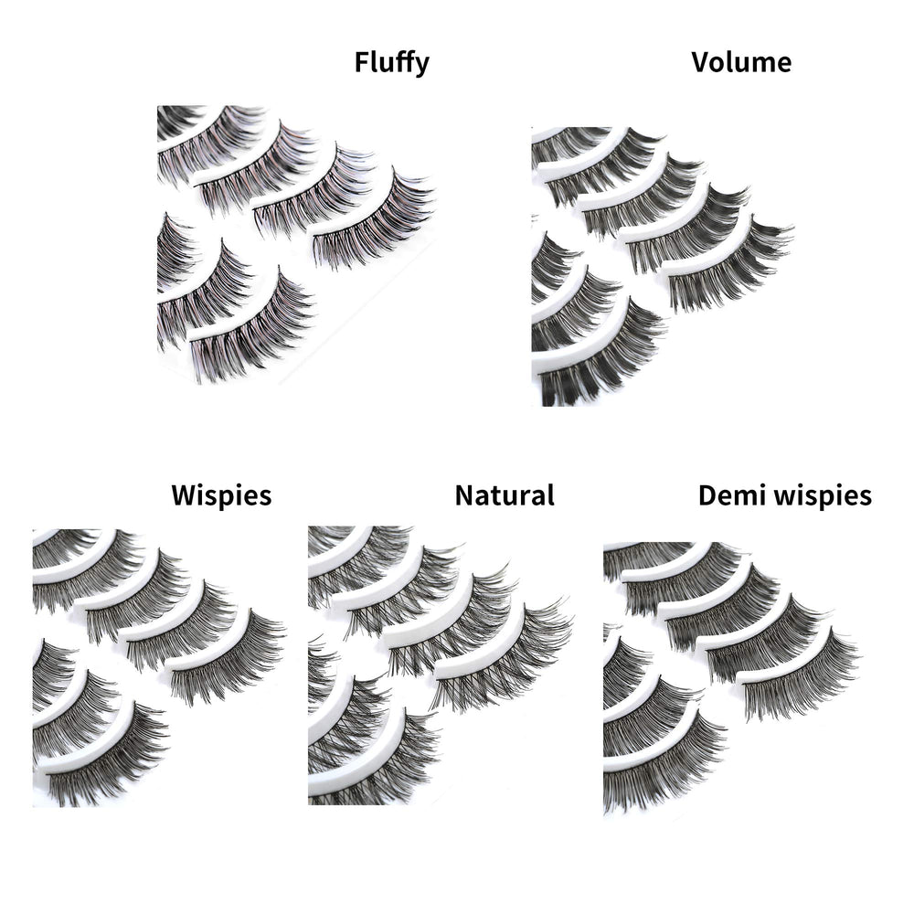 MUSELASH soft-band demi-wispies closeup shows comfortable wear and natural flair
