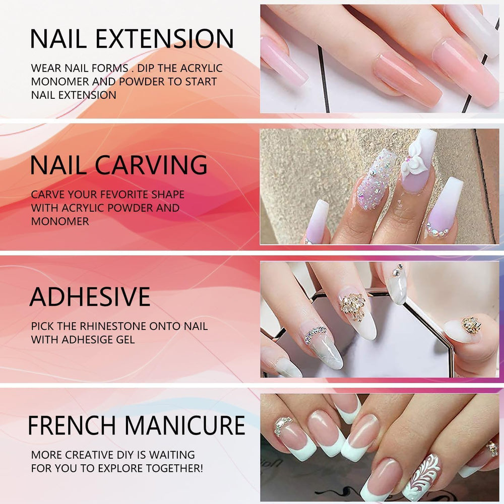 MUSILAN monomer acrylic nail liquid kit shown with beginner-friendly workflow and easy setup.