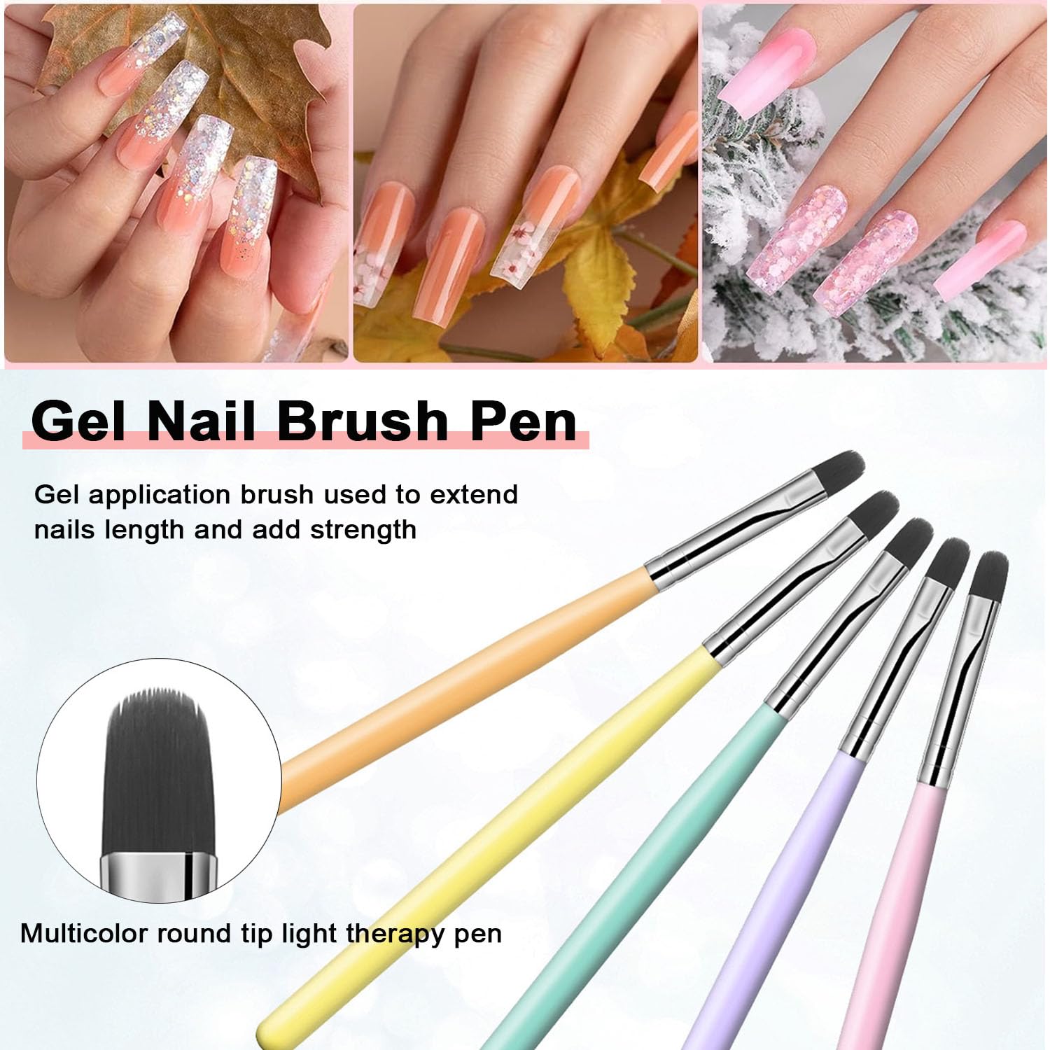 MUSILAN nail art brushes first-use tip ensures clean performance and longevity.