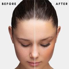 MUSKD Eyelash Growth Serum wand applying along lash line for precise nourishment.