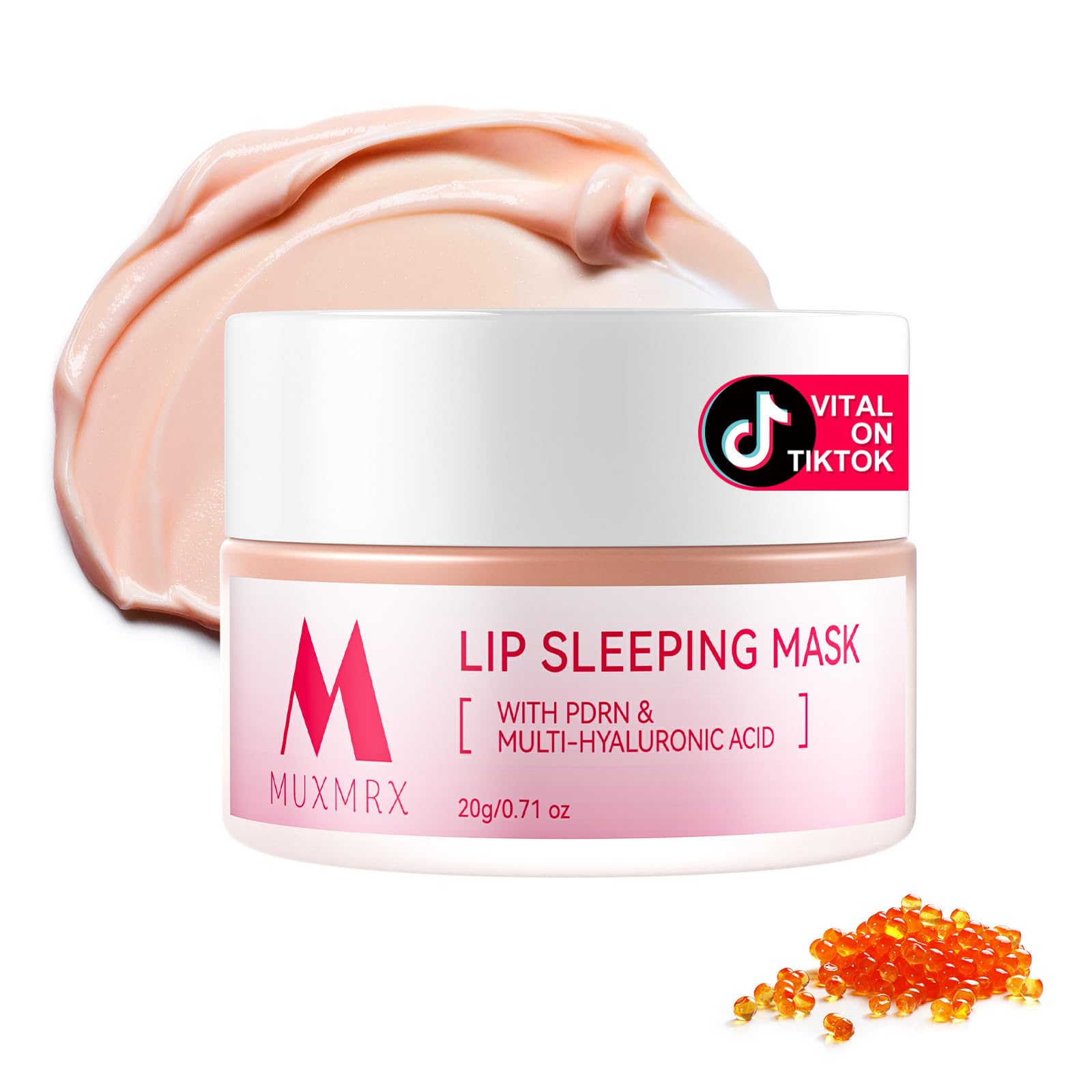 Muxmrx Korean lip care packaging highlights premium skincare origin and simple daily use.