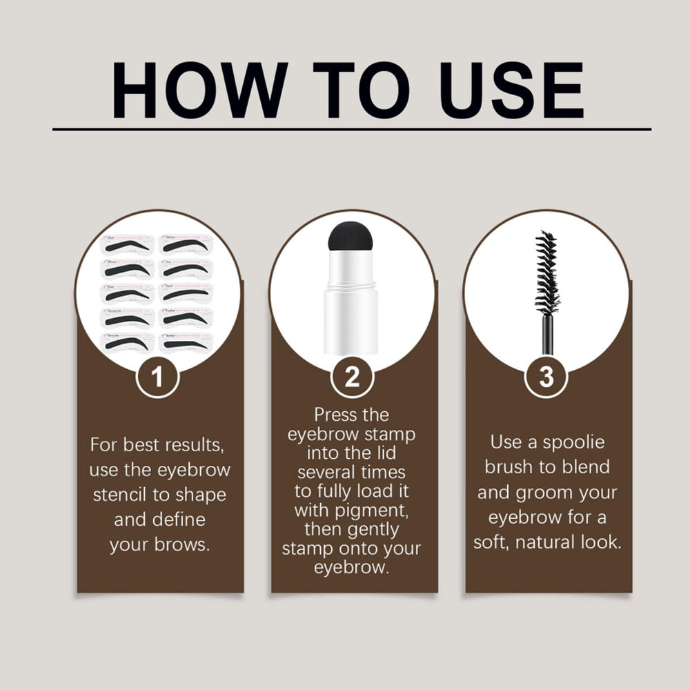 MVC detailing brush for blending and finishing touches on brows