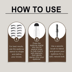 MVC detailing brush for blending and finishing touches on brows