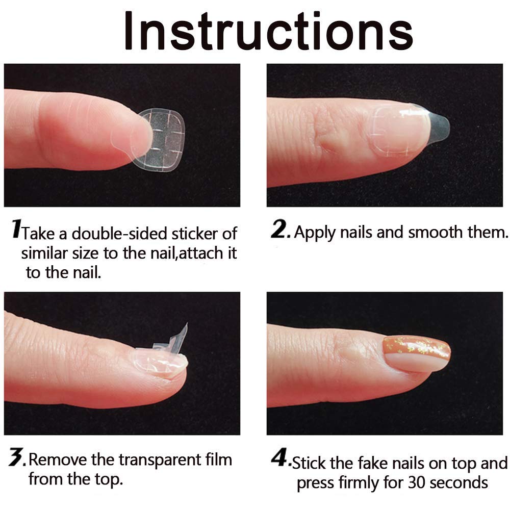mwellewm jelly adhesive tabs during application for easy placement