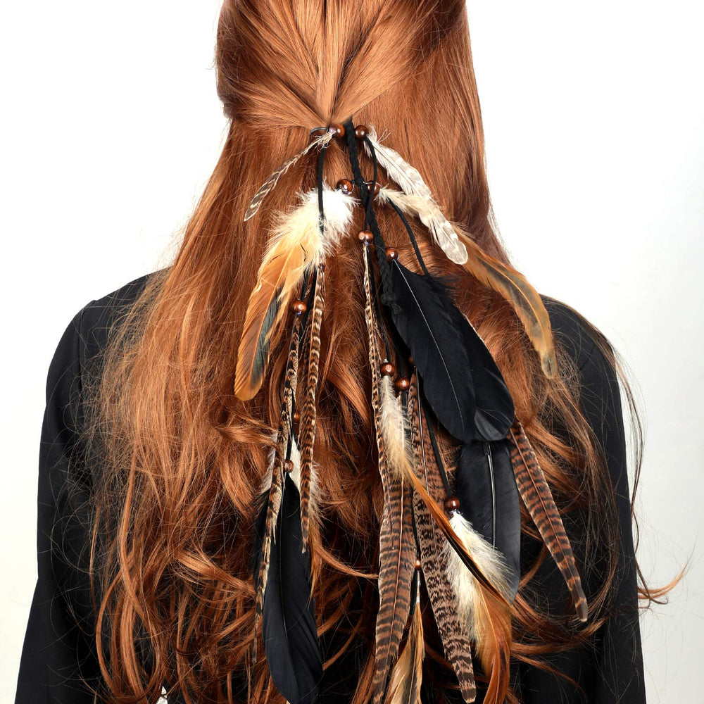 MWOOT feather length 7.6-14.7cm creates varied textures