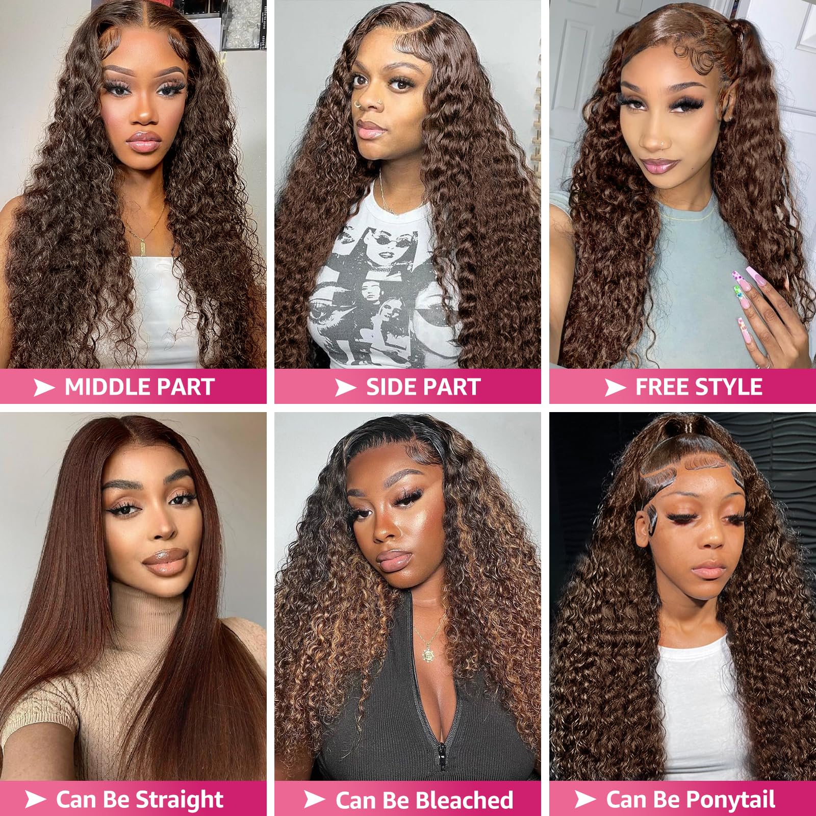 MXTQO lace-front wig ideal for special occasions, such as weddings or parties