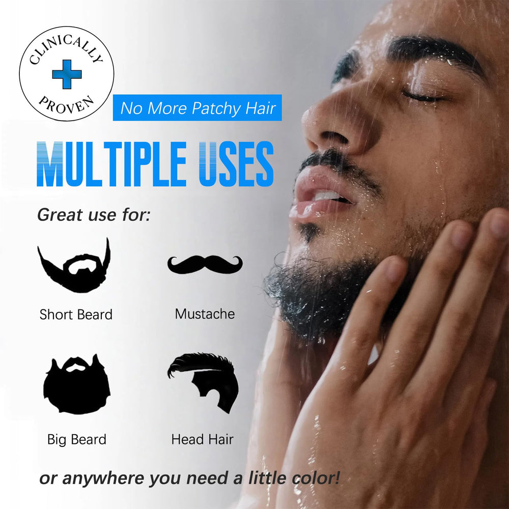 Mxvbaty before-after gray coverage displays natural, seamless results.
