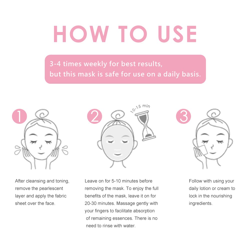My Beauty Diary Black Pearl Brightening Mask user applying sheet for hydrating care