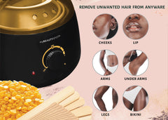 My Beauty Spot waxing applicators enable clean, precise, mess-free waxing sessions.