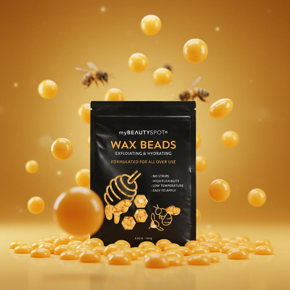 My Beauty Spot wax warmer offers controlled heating for safe melting.