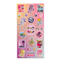 My Little Pony stickers and bookmark included for creative party favors.