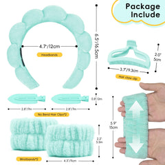 My Novel Things hair-securing clip secures hair while skincare