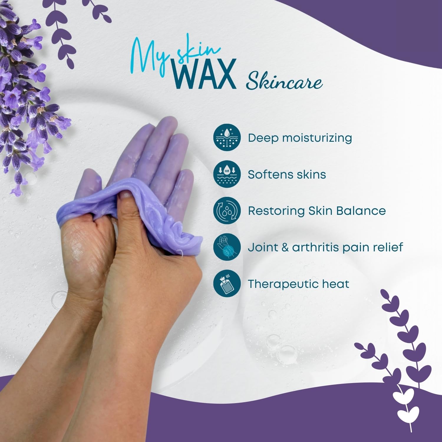 My Skin WAX hypoallergenic formula safe for all skin types during care