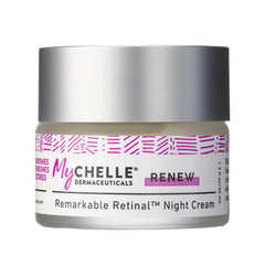MyChelle Remarkable Retinal Night Cream tube delivering soothing overnight hydration.
