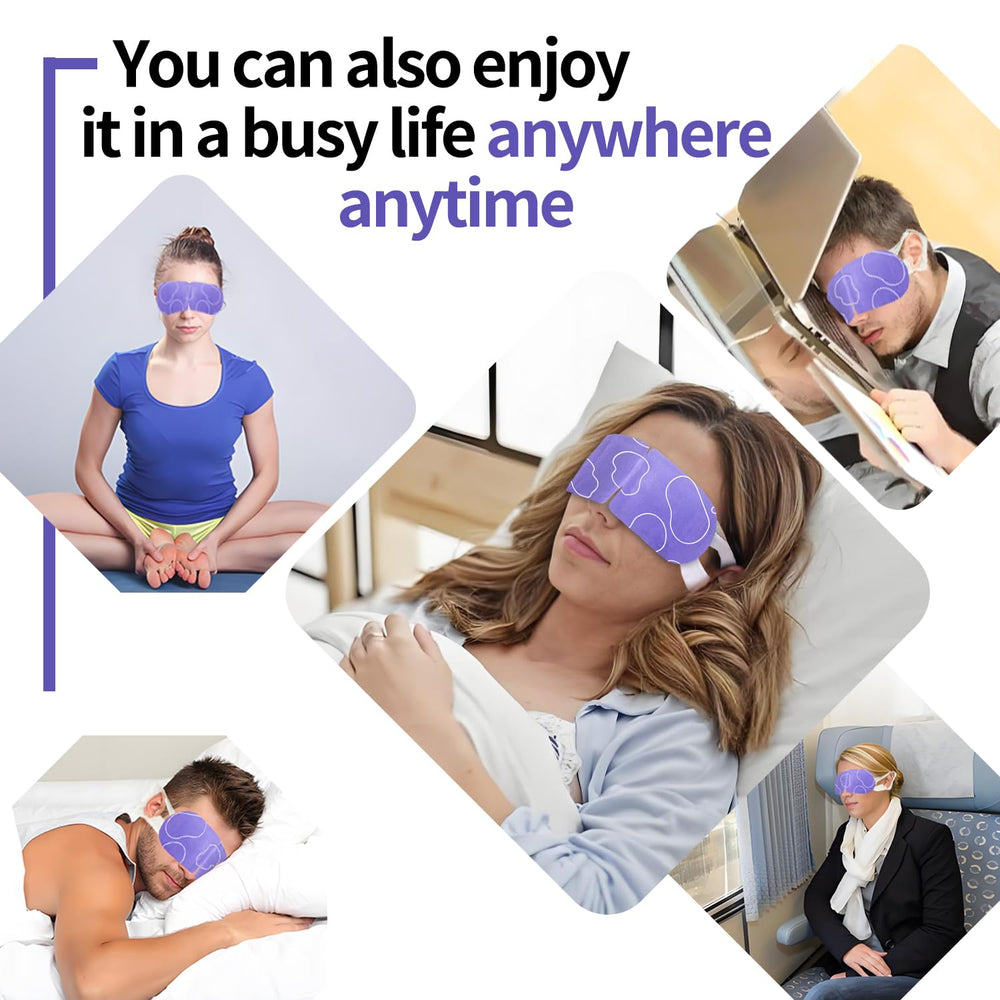 MYEBONG steam eye mask soft material fit ensures comfortable wear.