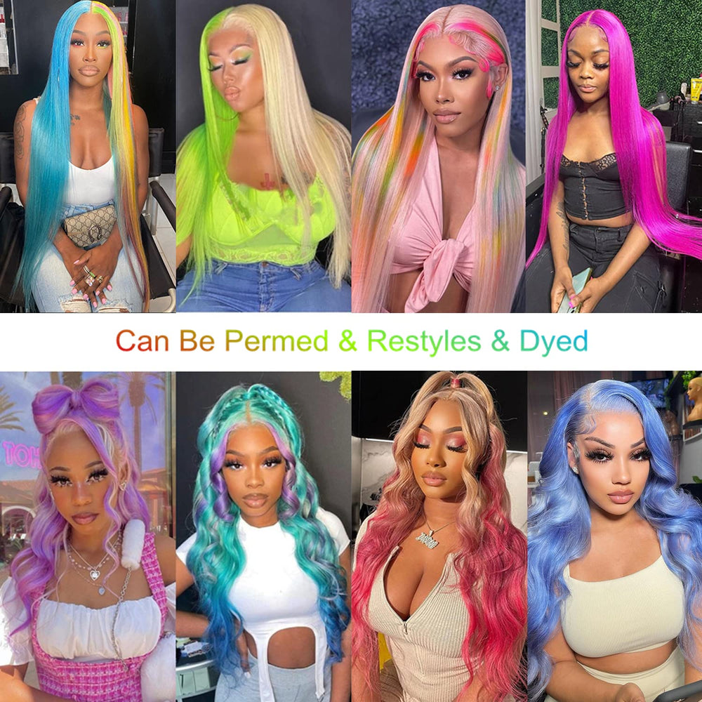 Myecool bleached-knots-ready hair for easy color customization.