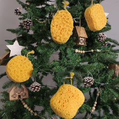 MyHomeBody foam loofah with durable construction for daily showers.