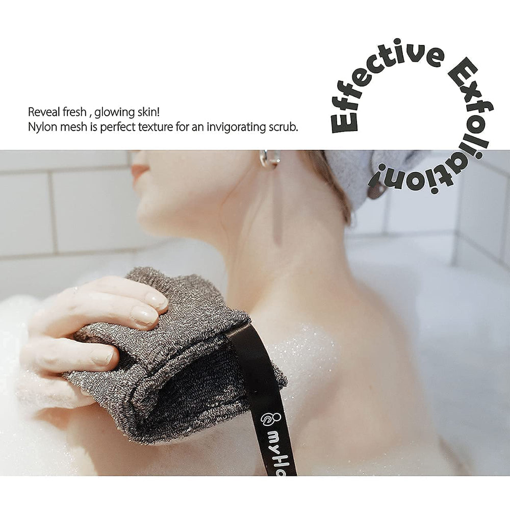 myHomeBody leftover soap bits saver helps extend soap life during baths.