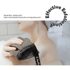 myHomeBody leftover soap bits saver helps extend soap life during baths.