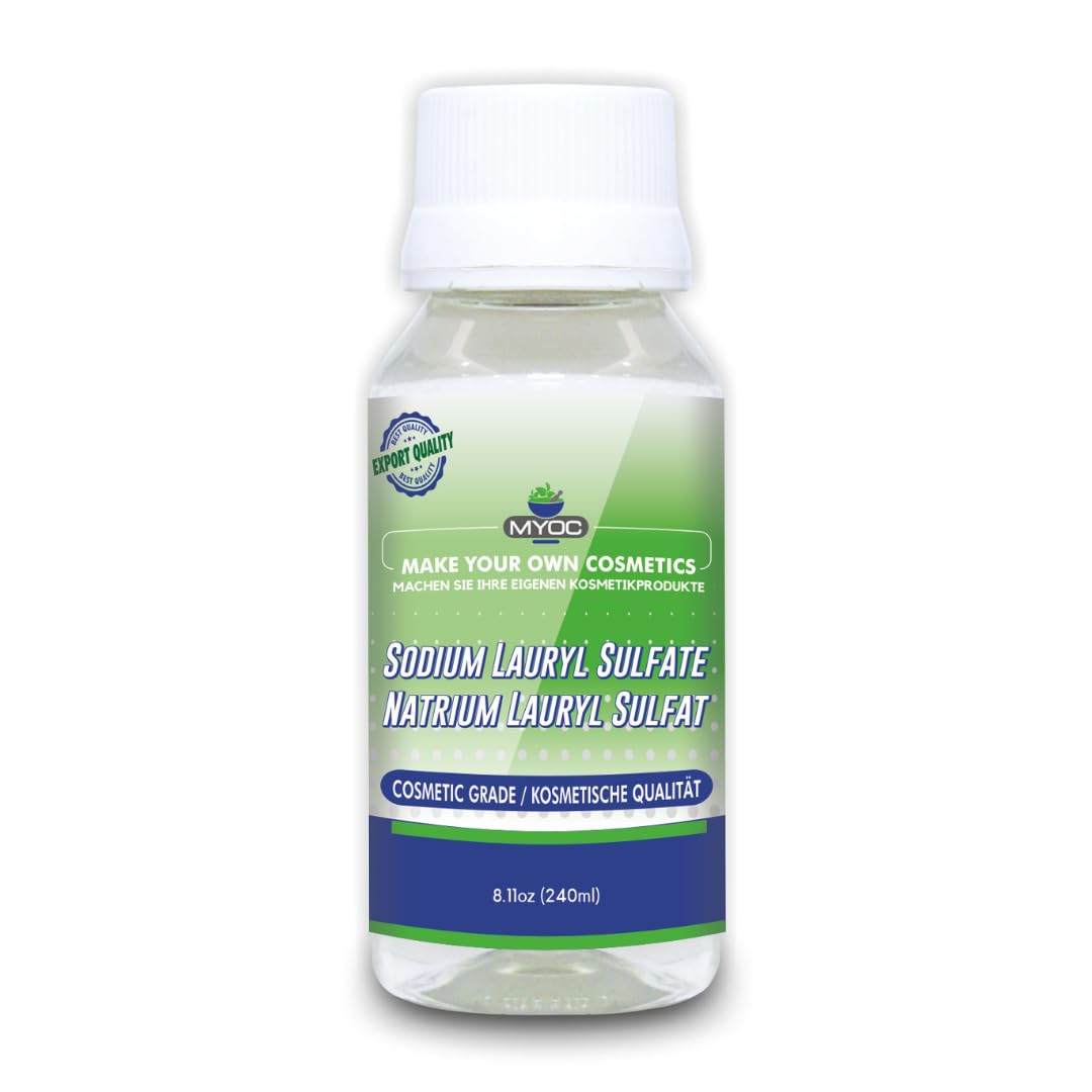 MYOC SLS cosmetic-grade bottle front for high-foaming cleansers and shampoos