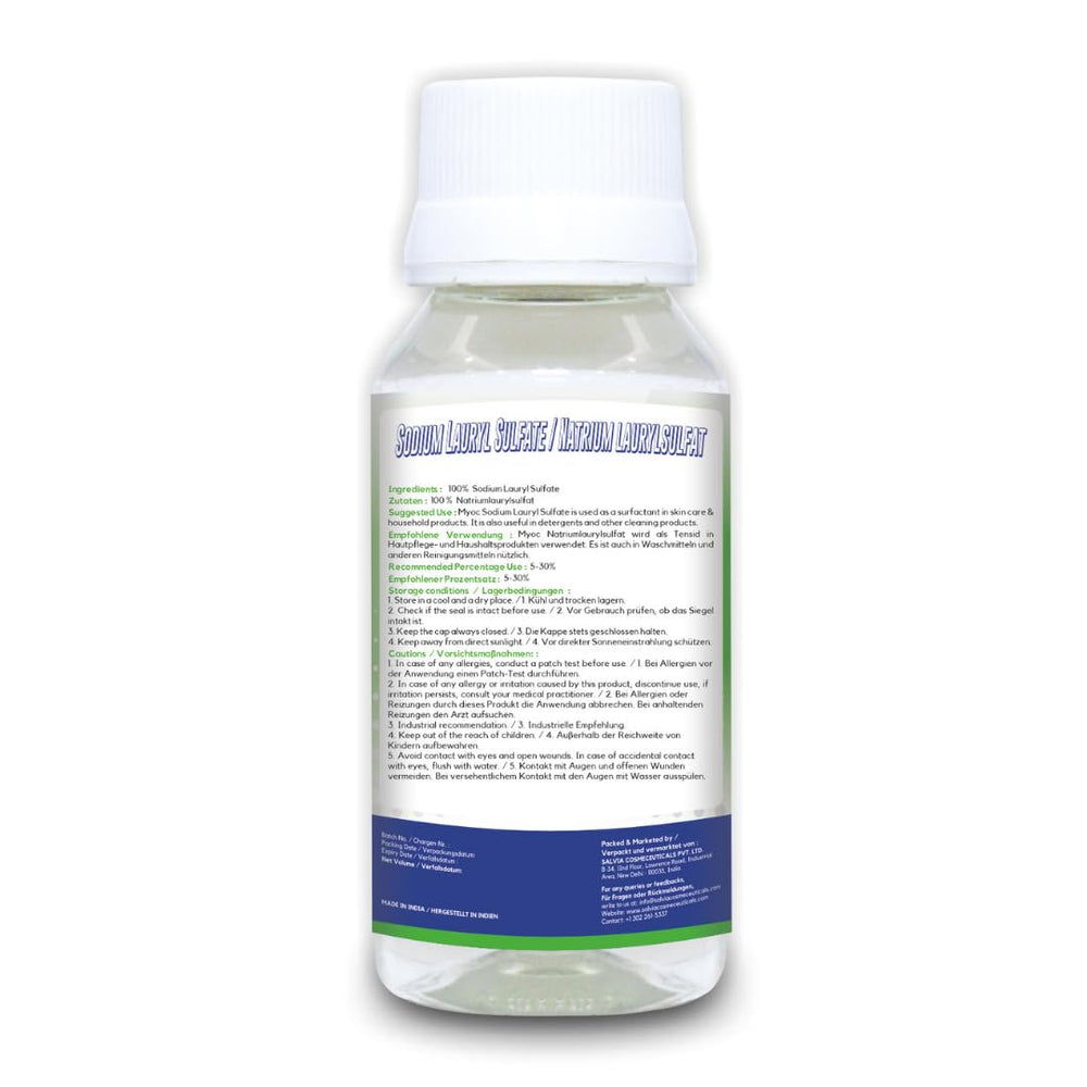 MYOC SLS dissolution in water phase demonstrates steady mixing for DIY formulas