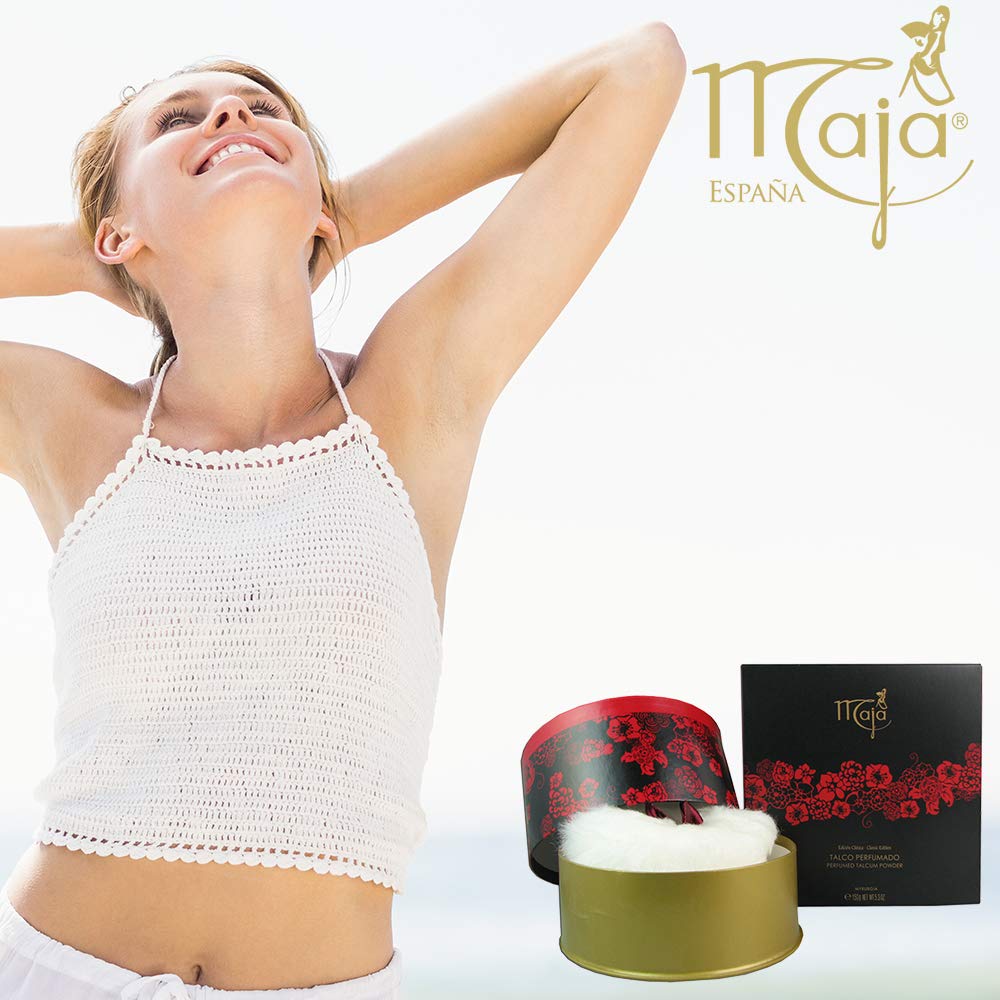 Myrurgia Maja application on wrist demonstrates portable fragrance and skin feel