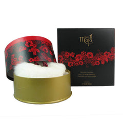 Myrurgia Maja packaging tin showing classic powder container