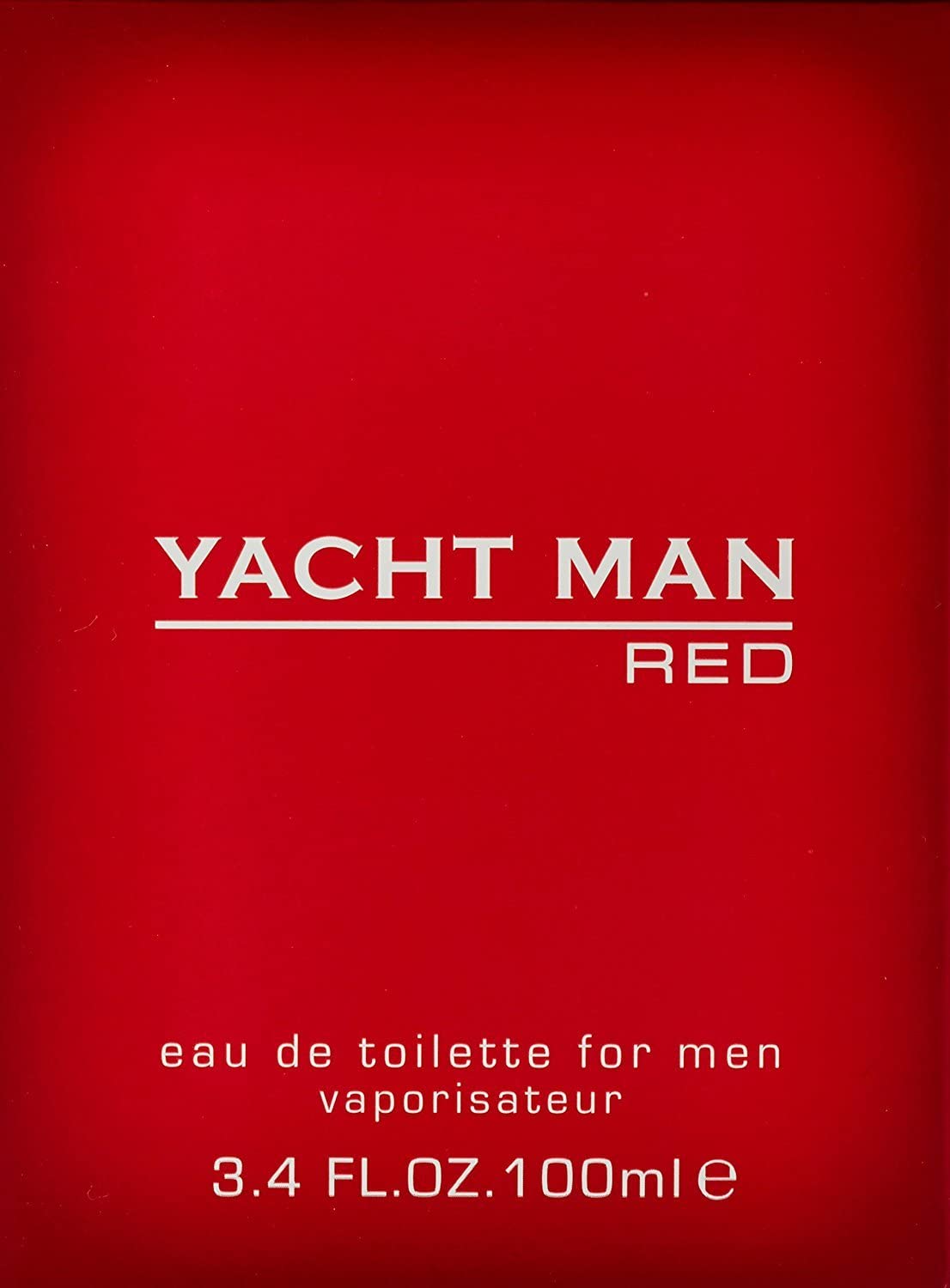 Myrurgia Yacht Man Red bottle-with-hand demonstrates casual daily usage