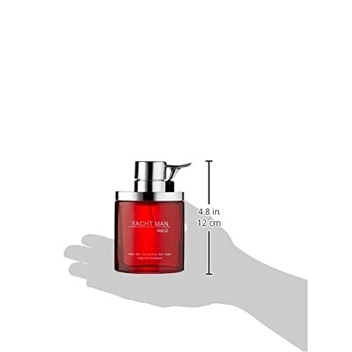 Myrurgia Yacht Man Red spray-application demonstrates easy scent layering