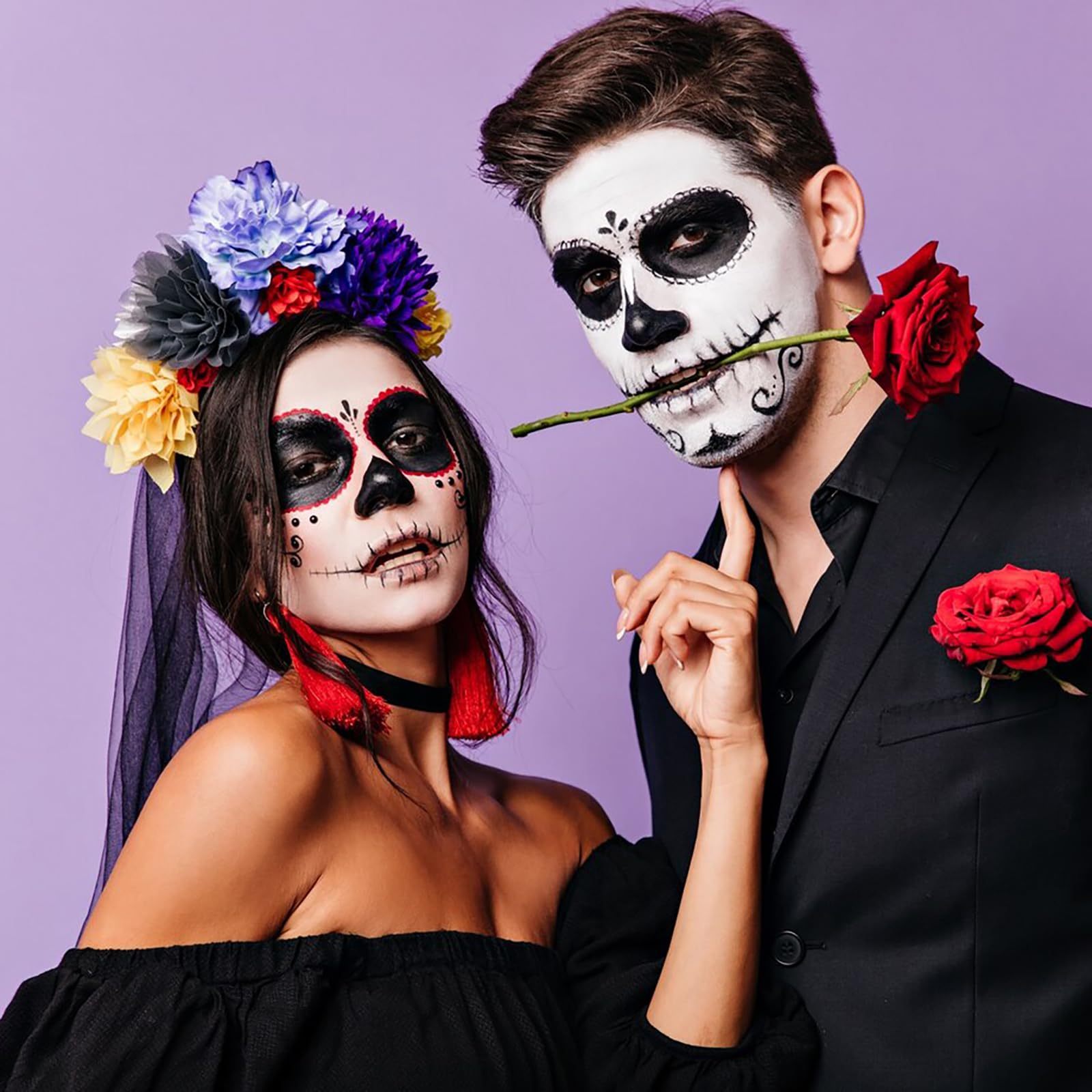 Mysense adult and child safe paint suitable for Halloween costumes.