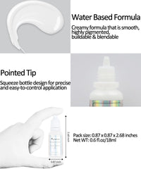 Mysense precision-tip application showing controlled detailing for intricate designs.